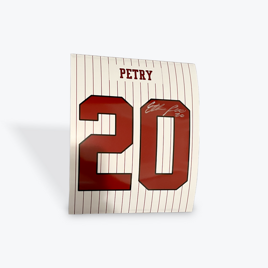 Ethan Petry Signed Jersey Photo