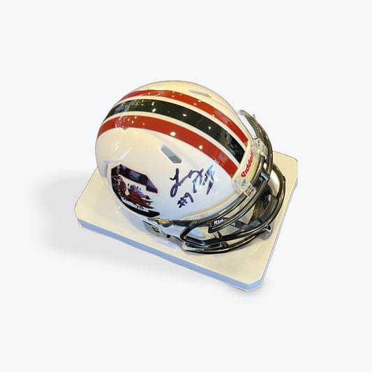 Luke Doty Signed Mini Helmet