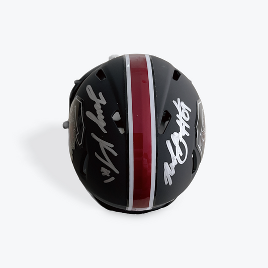 Trey Knox/Nick Gargiulo Dual-Signed Mini Helmet