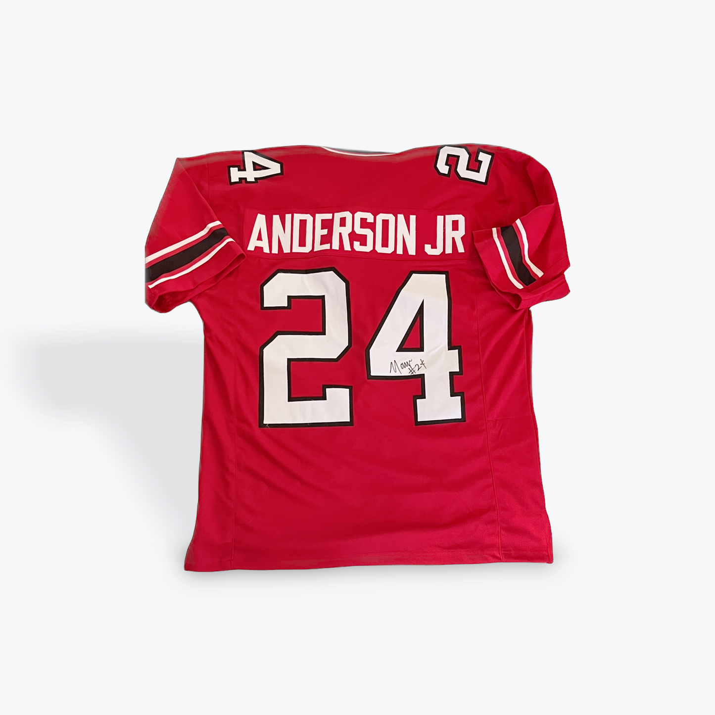 Mario Anderson Jr Signed Custom Jersey
