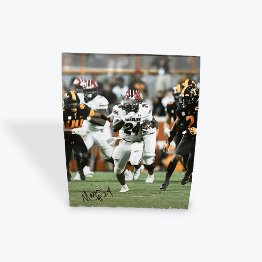 Mario Anderson Jr Signed Action Photo vs Tennessee