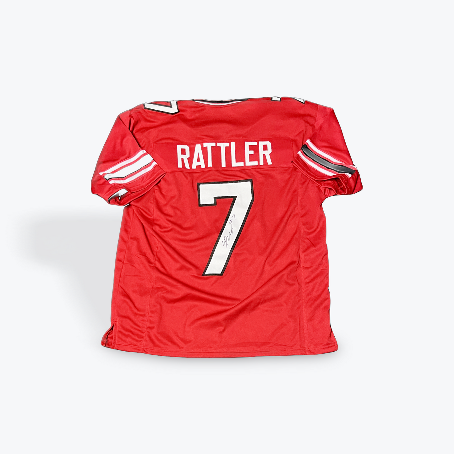 Spencer Rattler Signed Custom Jersey