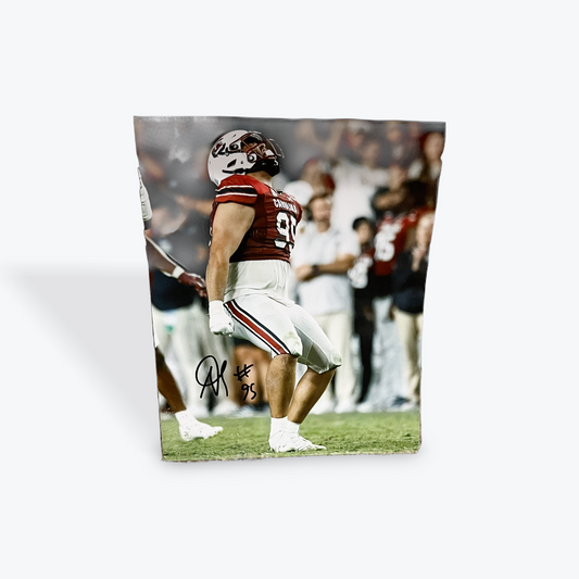 Alex "Boogie" Huntley Signed Action Photo