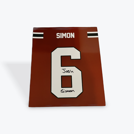 Joshua Simon Signed Jersey Photo