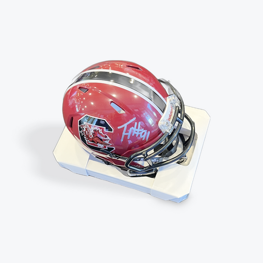 Tonka Hemingway Signed Mini Helmet