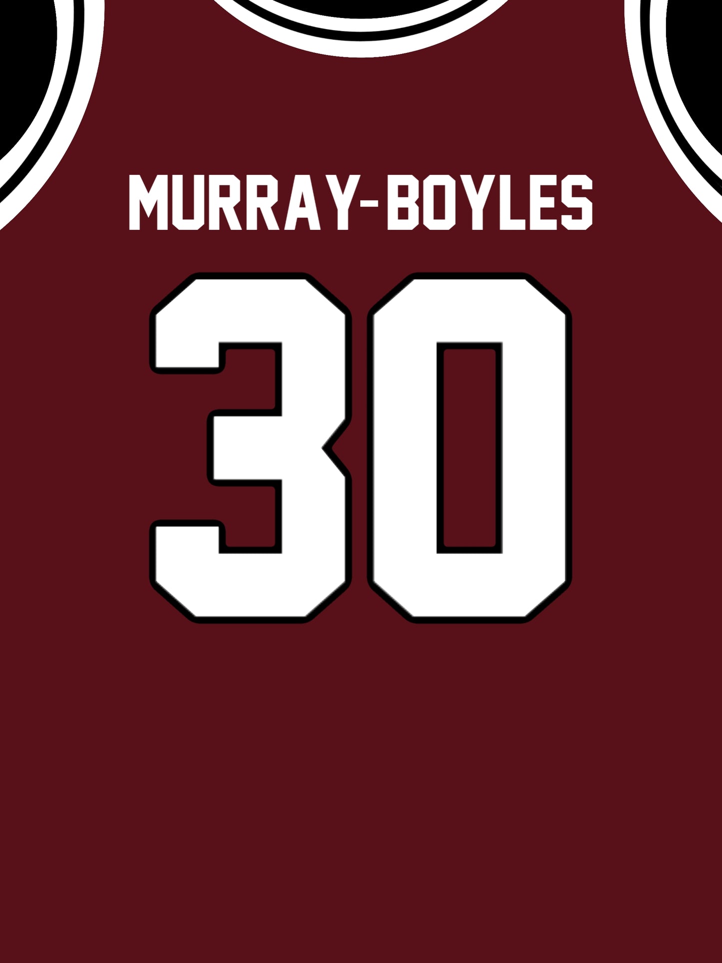 Collin Murray-Boyles Signed Jersey Photo