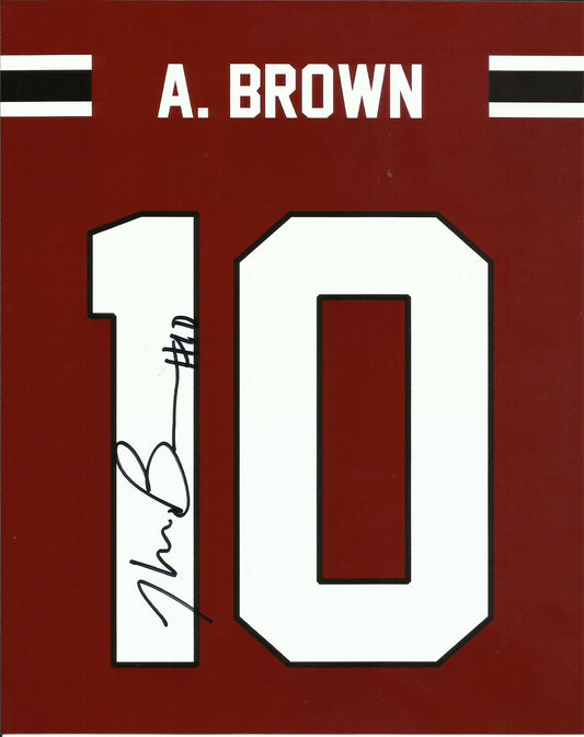 Ahmarean Brown Signed Jersey Photo