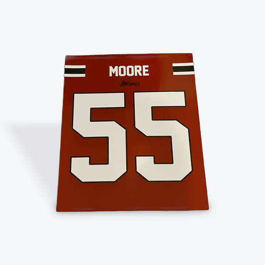 Jakai Moore Signed Jersey Photo