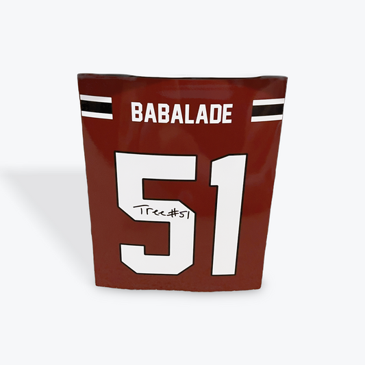 Tosin "Tree" Babalade Signed Jersey Photo