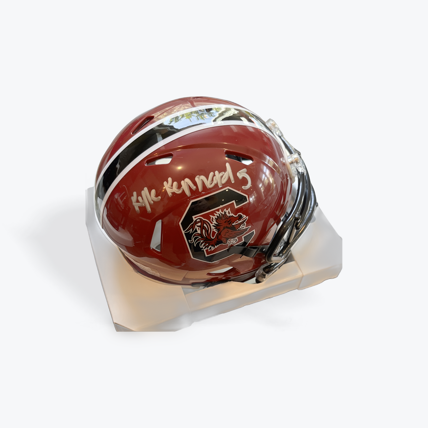 Kyle Kennard Signed Mini Helmet