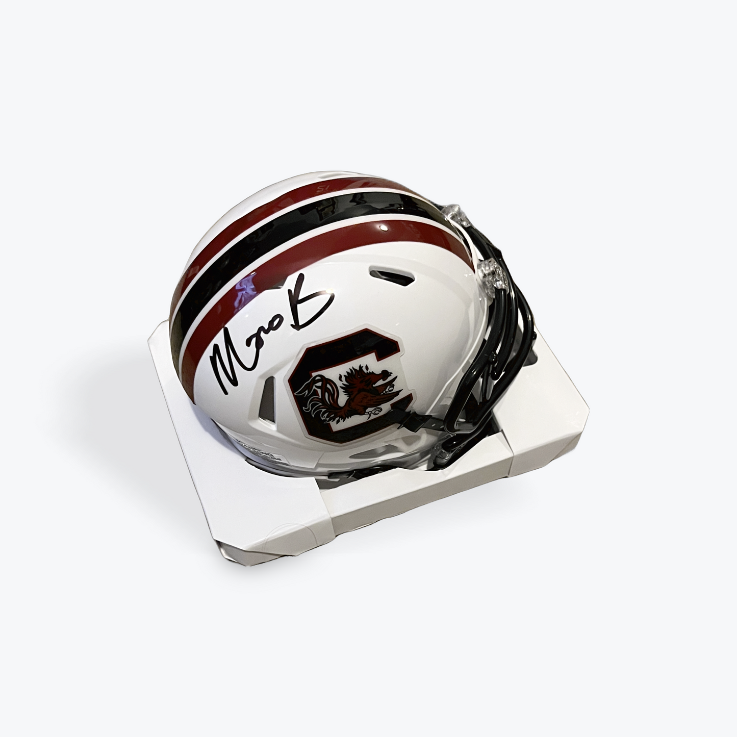 Mazeo Bennett Signed Mini Helmet