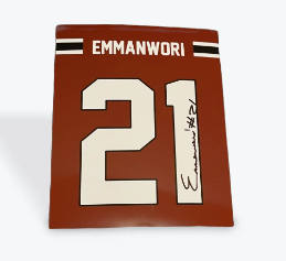 Nick Emmanwori Signed Jersey Photo