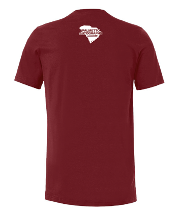 LaNorris Sellers Eye Chart Shirt-Garnet